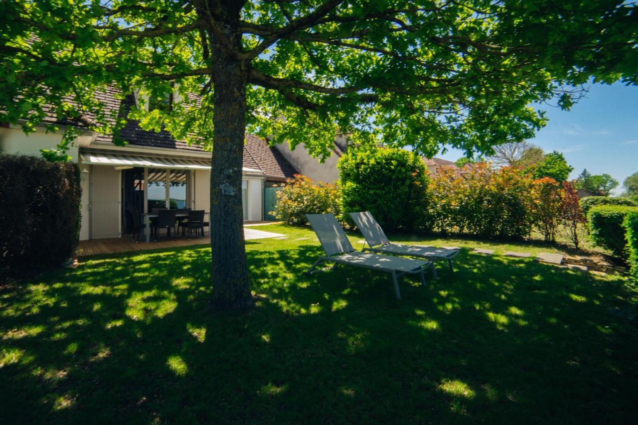 Cottage "Le Nautic" Face Au Lac De La Foret D'Orient - Les Cottages Du Belvedere Mesnil-Saint-Pere Luaran gambar
